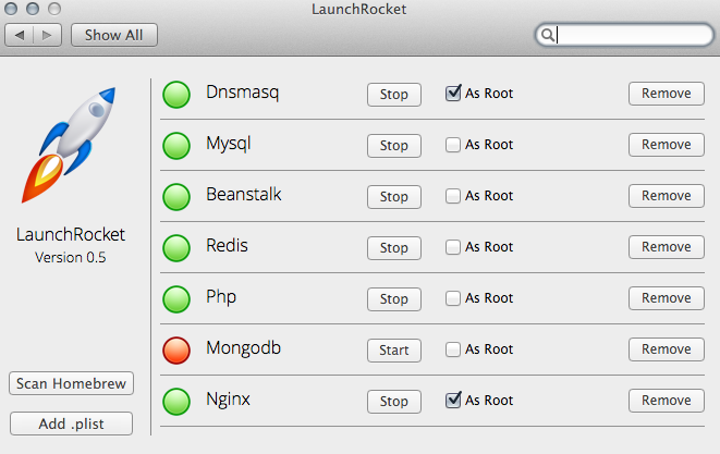LaunchRocke Screenshot