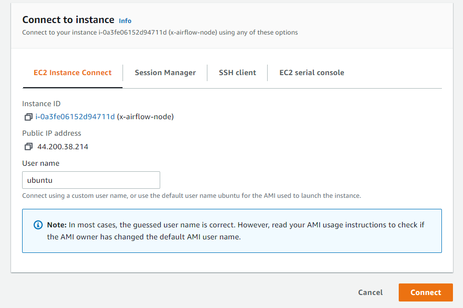 Aws instances dashboard