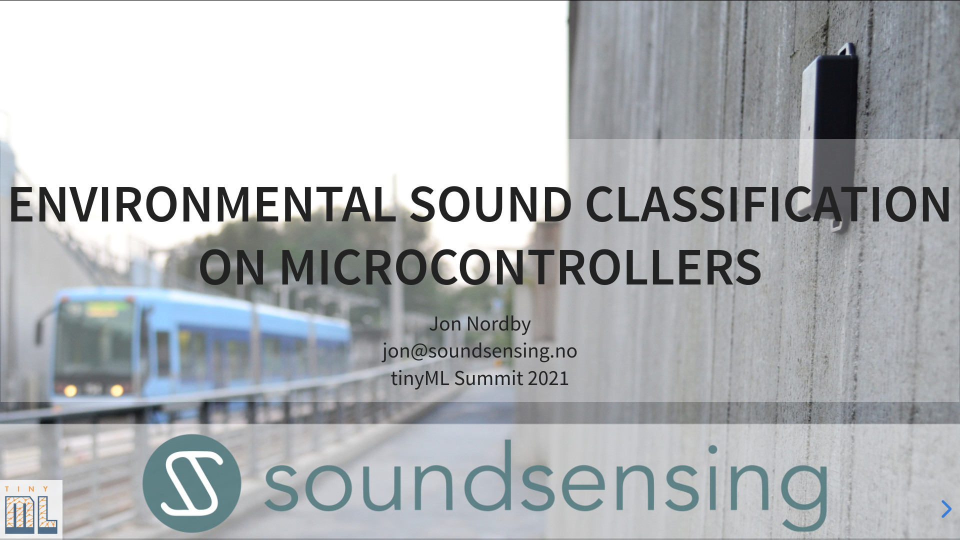 Environmental Sound Classification on microcontrollers
