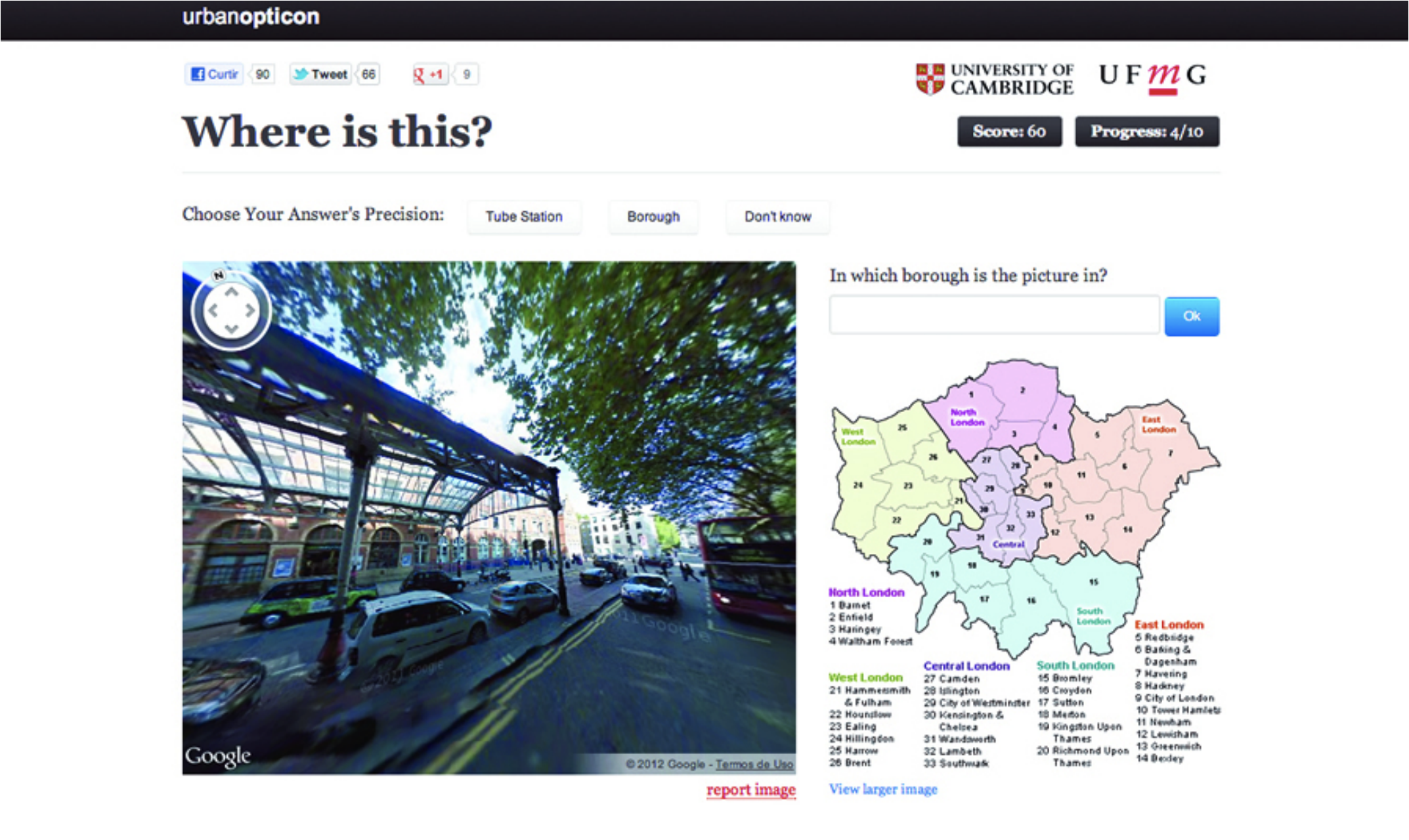 Urbanopticon London Screenshot