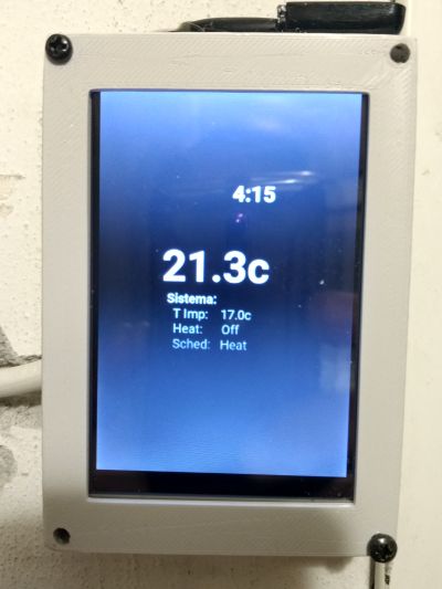 Thermostat Installed Min UI