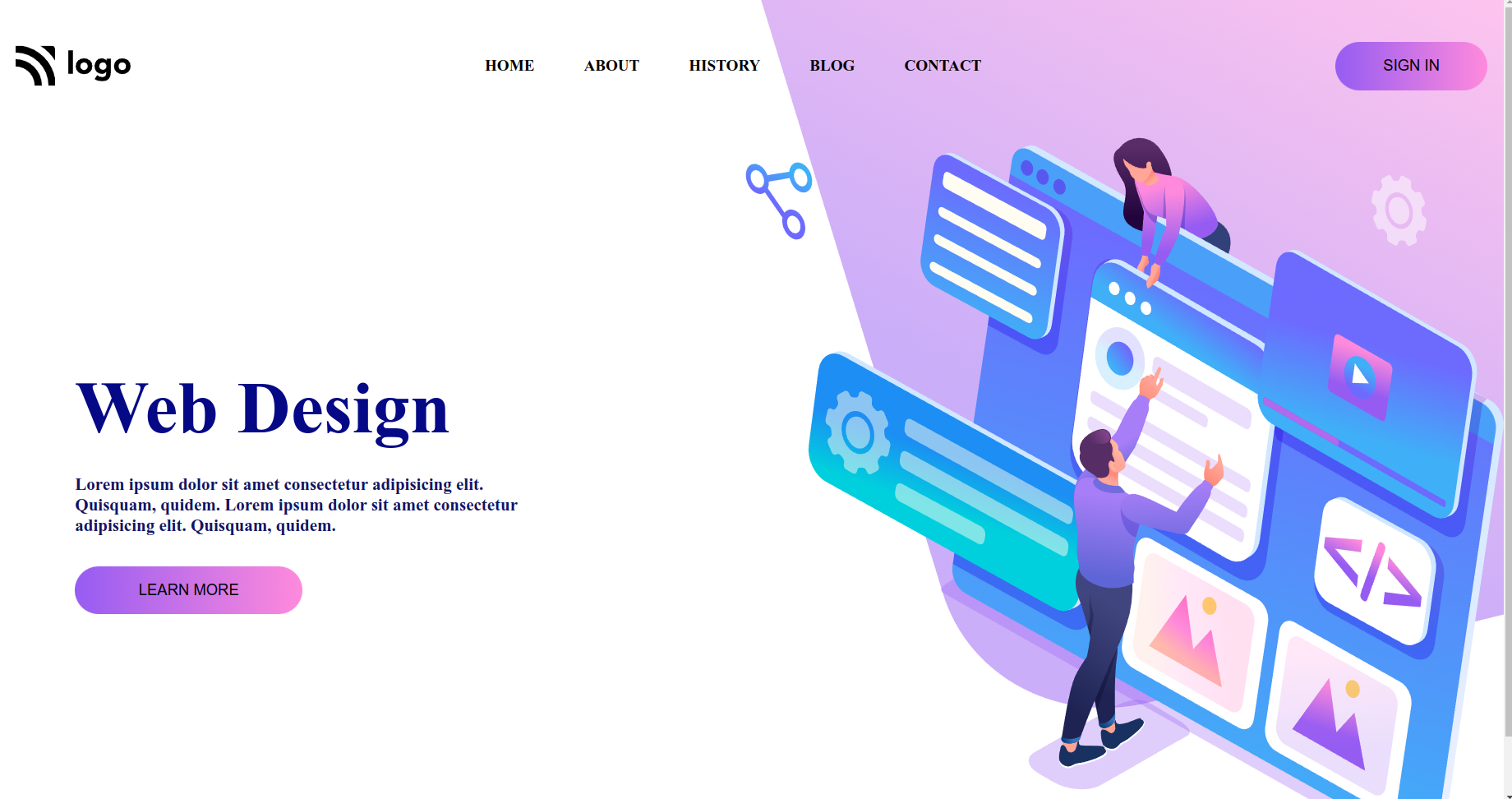 Design Landing Page