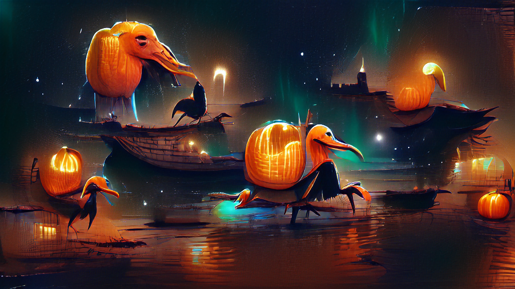 Pumpkin Pelican