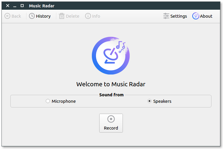 Music Radar for Linux Desktop