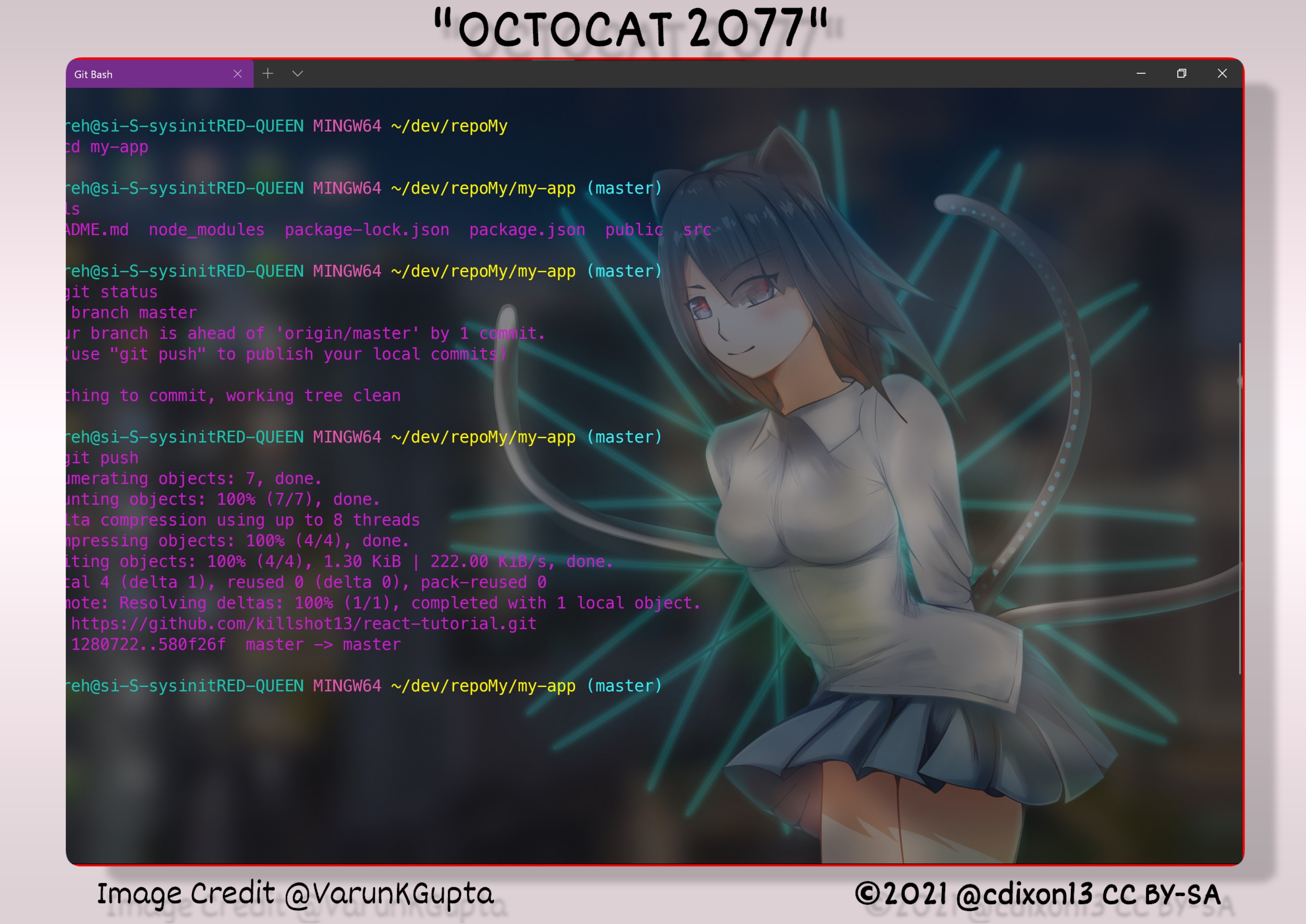 Sample Image of Octocat 2077