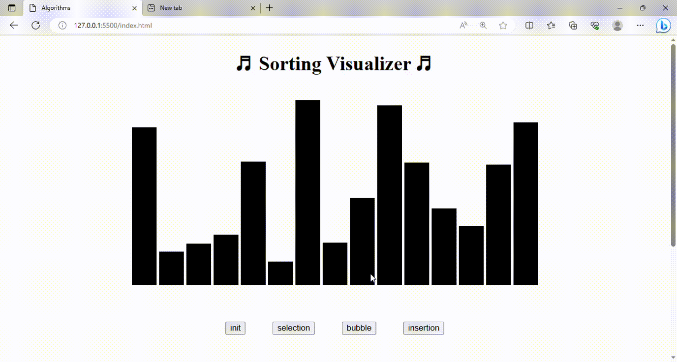 Sorting Visualizer Demo