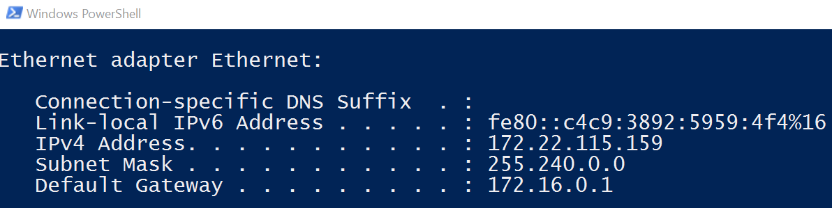 Windows is connected to our monitor network