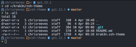 Golang Version with Git Branch