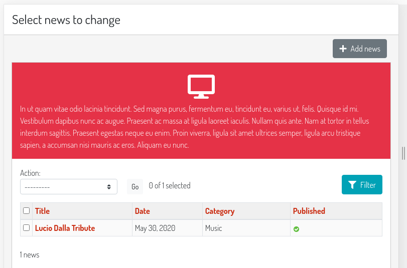 Baton changelist includes