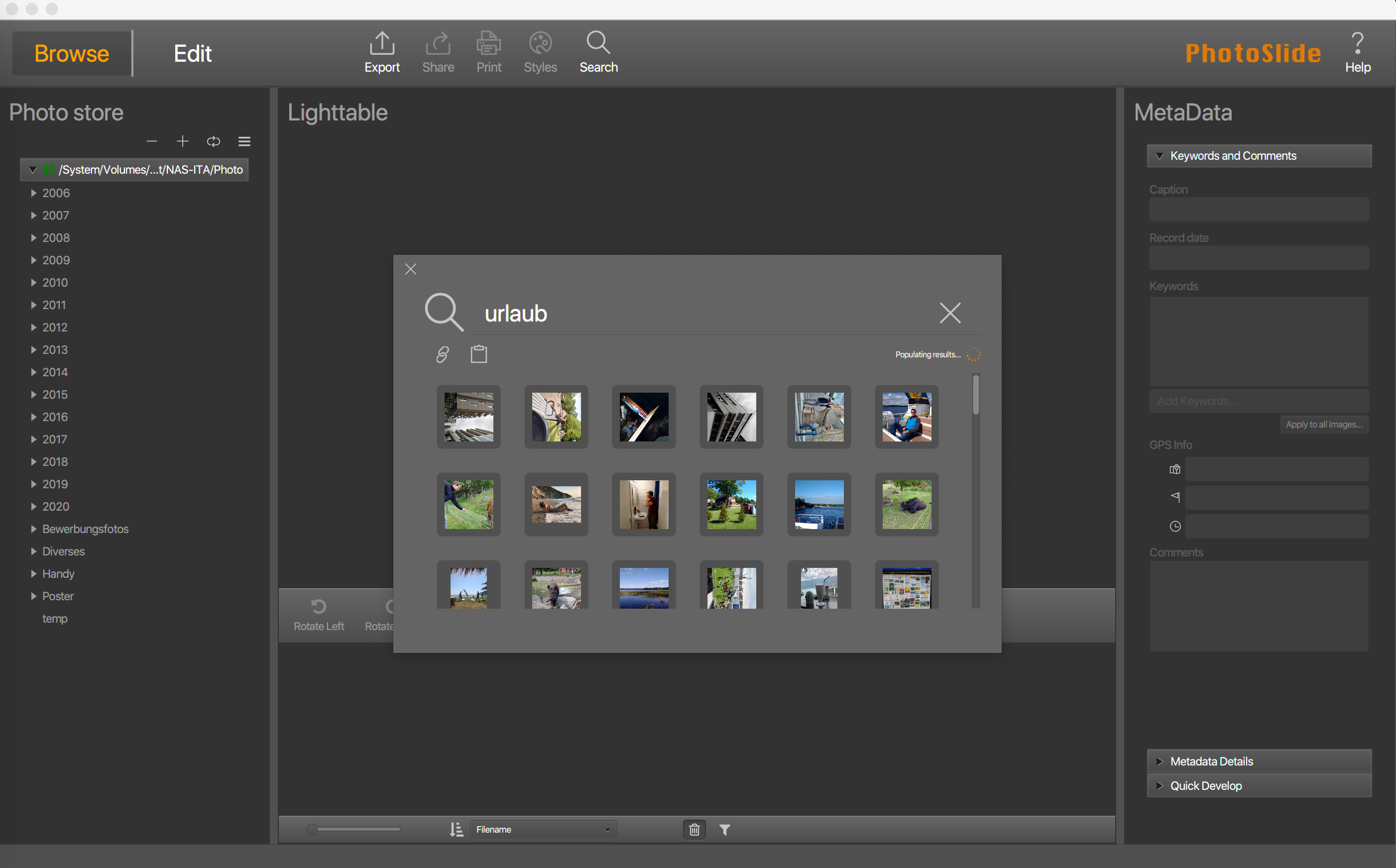 PhotoSlide Screenshot