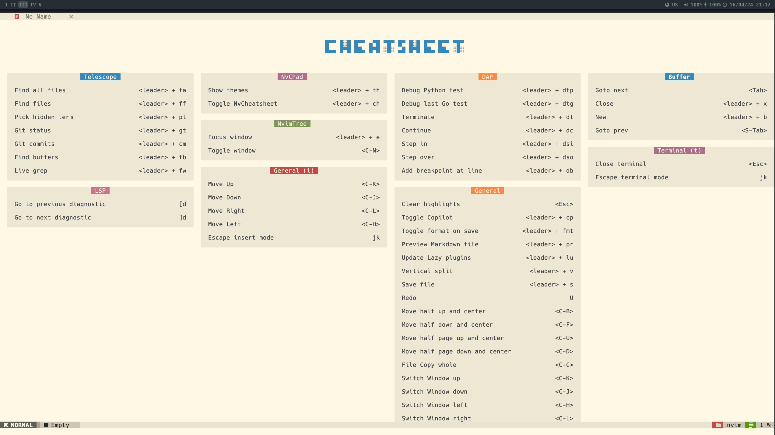 cheatsheet