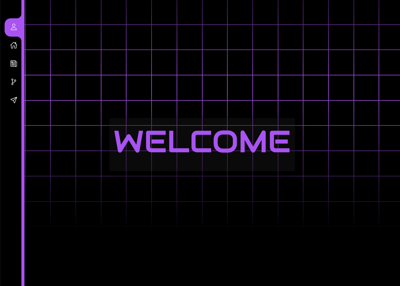 welcome page