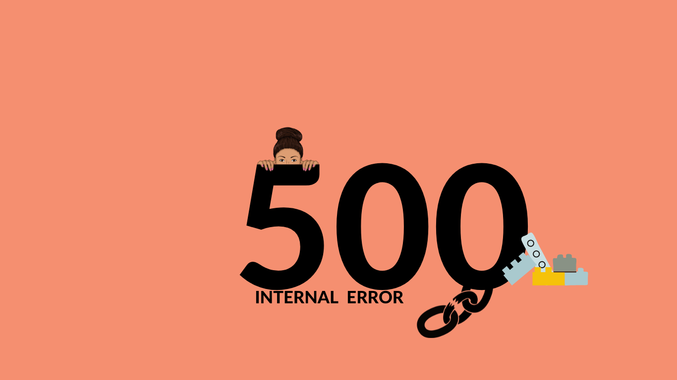 500 error page