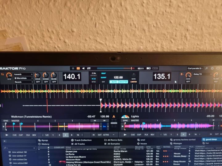 Picture of Traktor with BPM overlay
