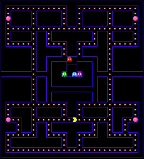 image of Pacman's map