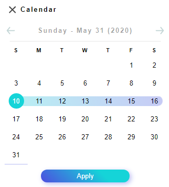 Calendar Modal