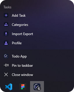 taskbar