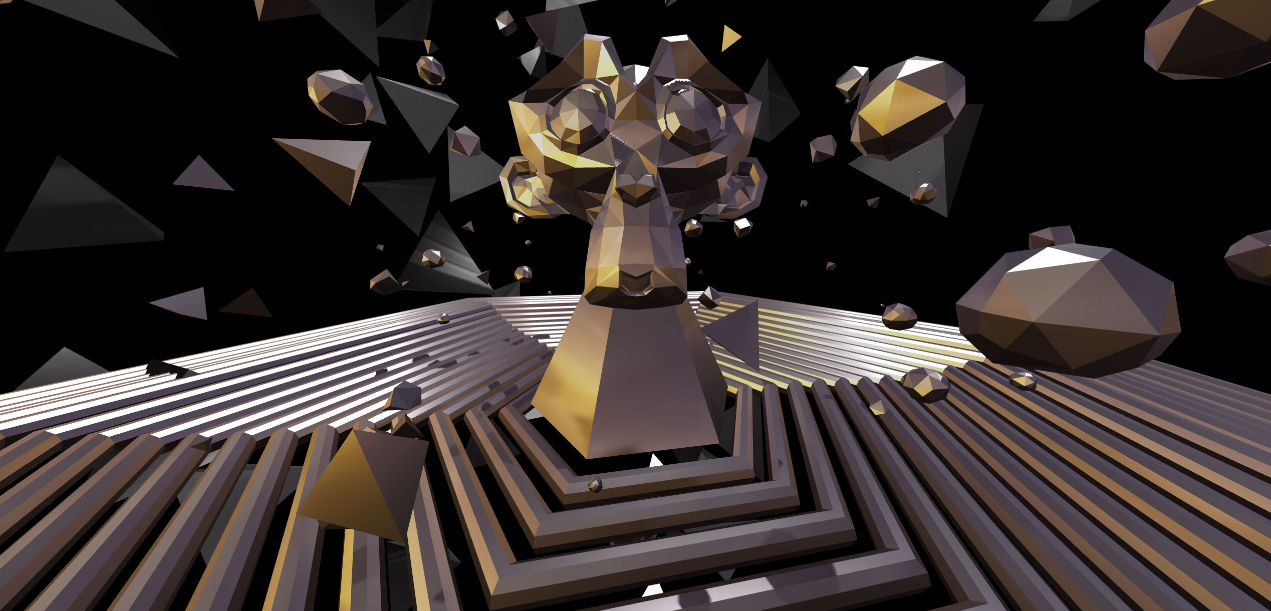 Building Generative VR Worlds on the Web