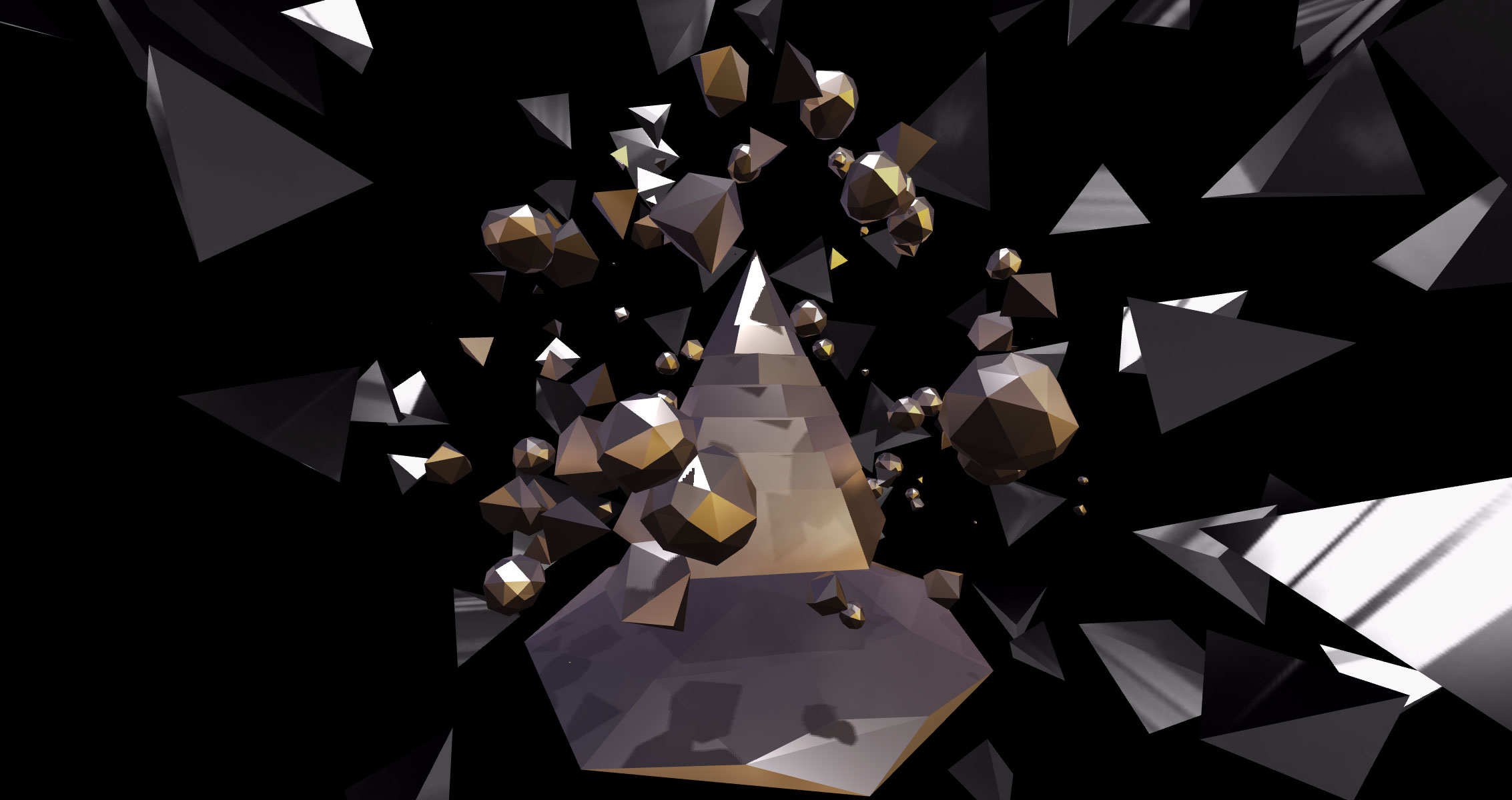 Building Generative VR Worlds on the Web