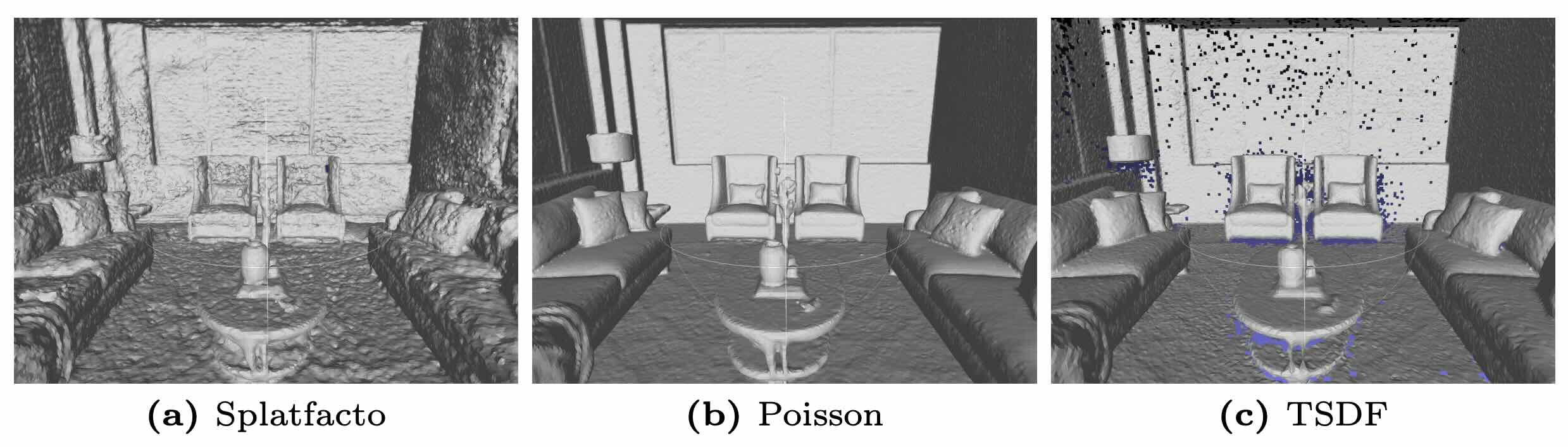 Poisson vs TSDF for small captures