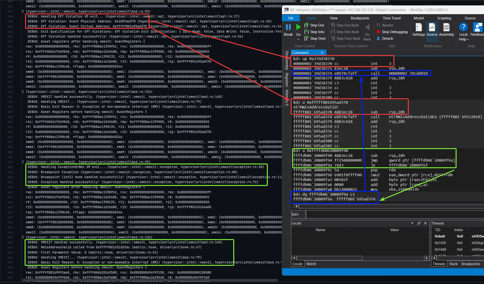 Hypervisor PoC Execute