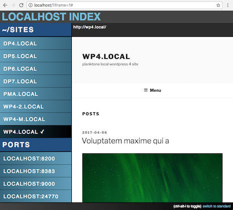 Localhost Index Iframe