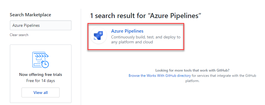 Search Azure Pipelines