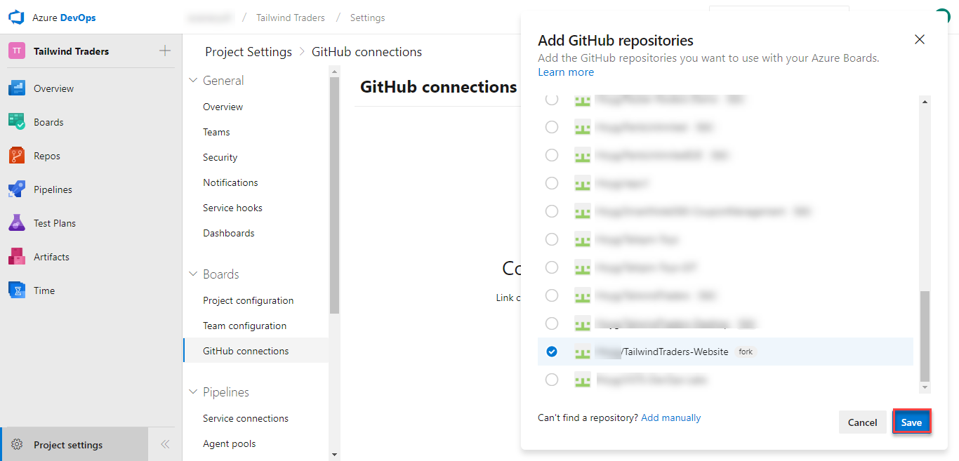 GitHub repos