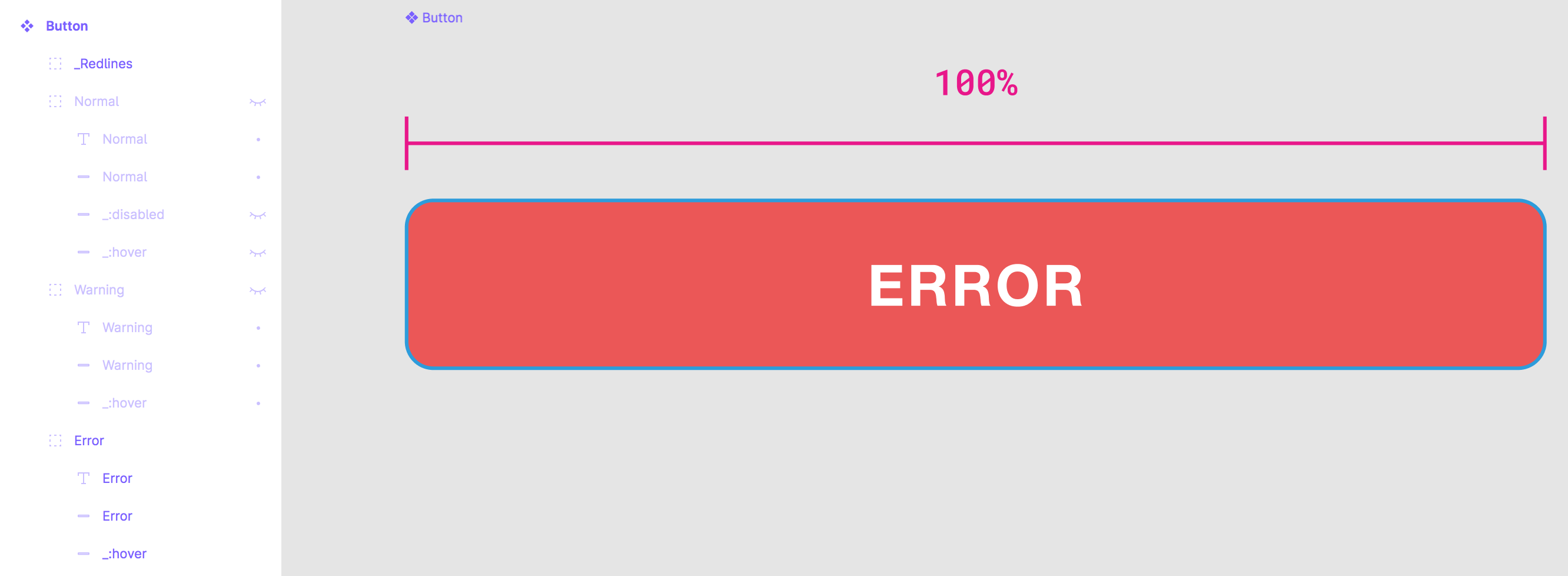 Nesting: Button, Error