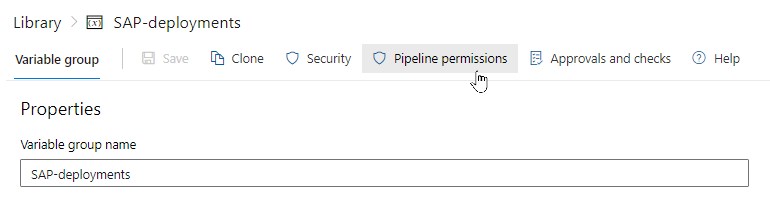 Pipeline permissions