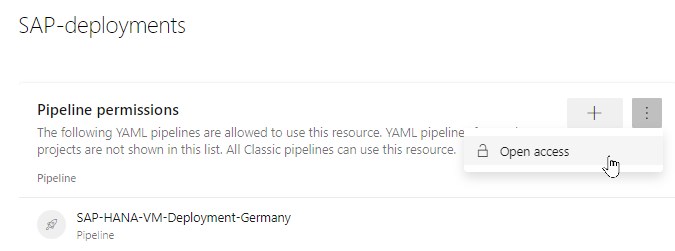 Pipeline permissions