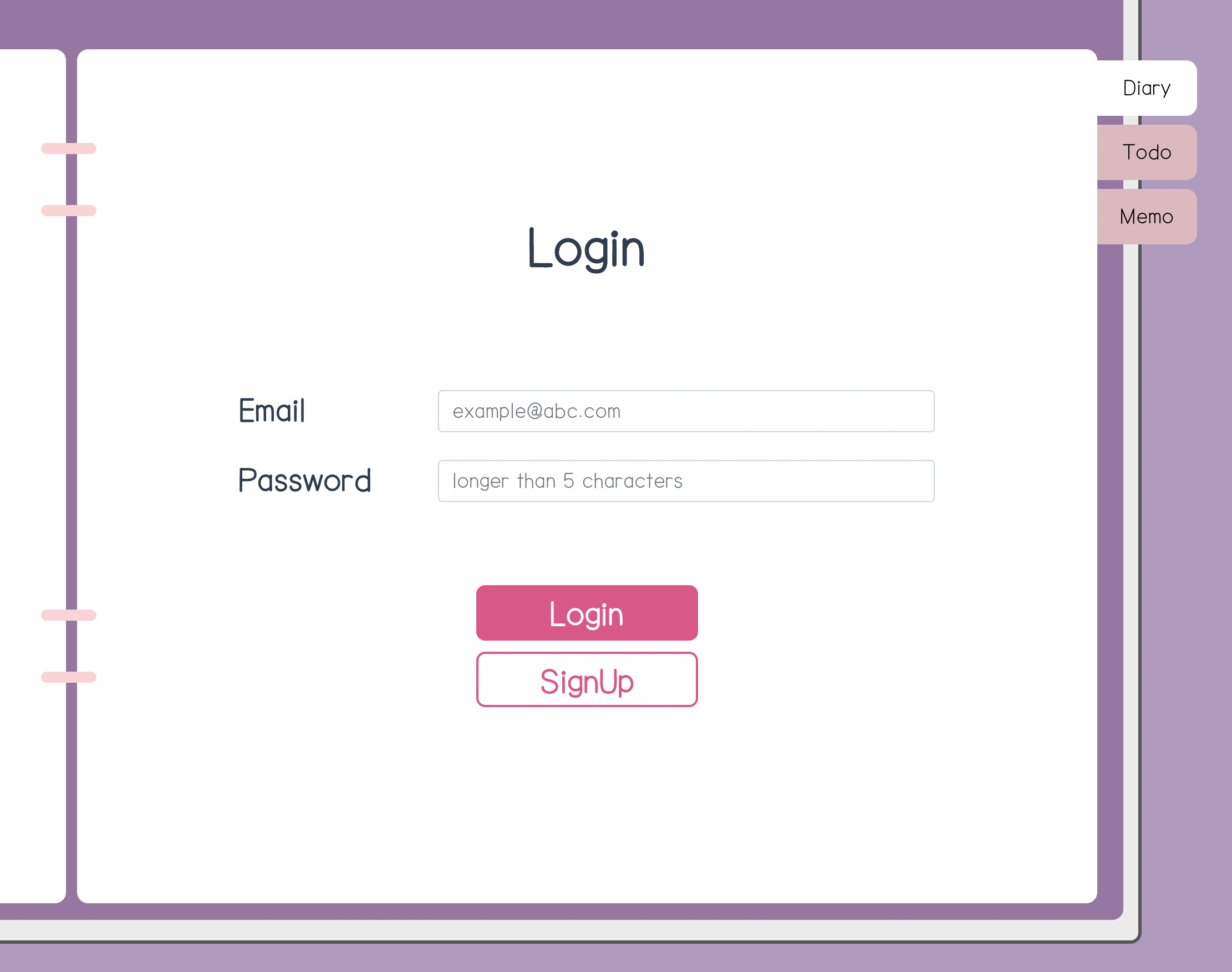 login