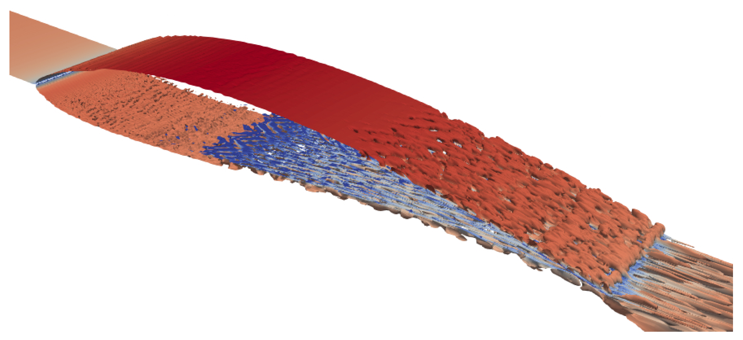 Isosurface for the optimal high-Reynolds airfoil