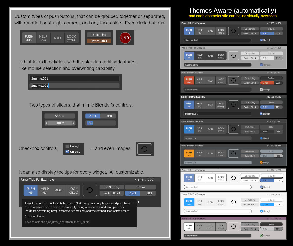 Widgets