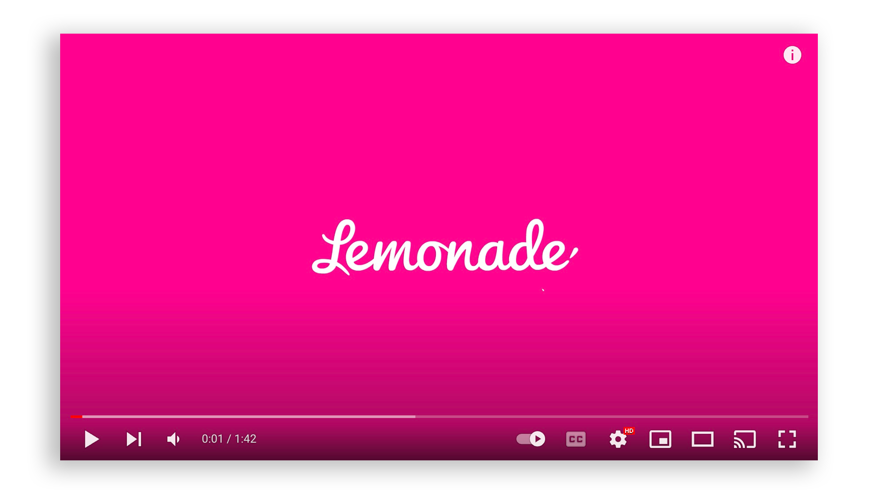 Lemonade Comercial