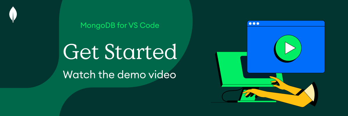 MongoDB for VS Code demo video call to action