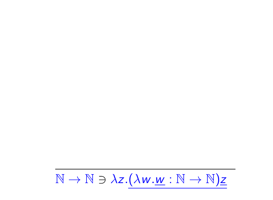 Animated typing derivation