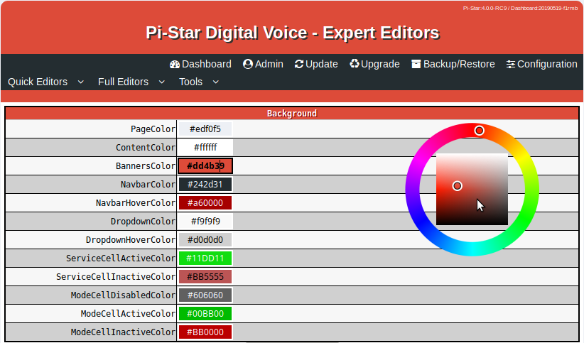 Farbtastic Color Picker