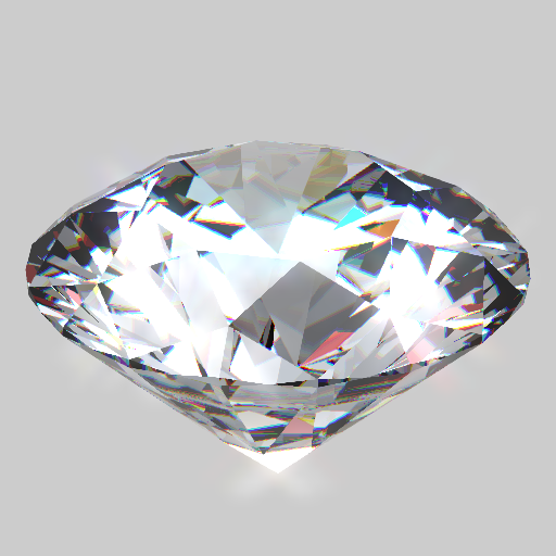 Round brilliant cut diamond