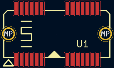 MEC8-113-L-D-RA Footprint