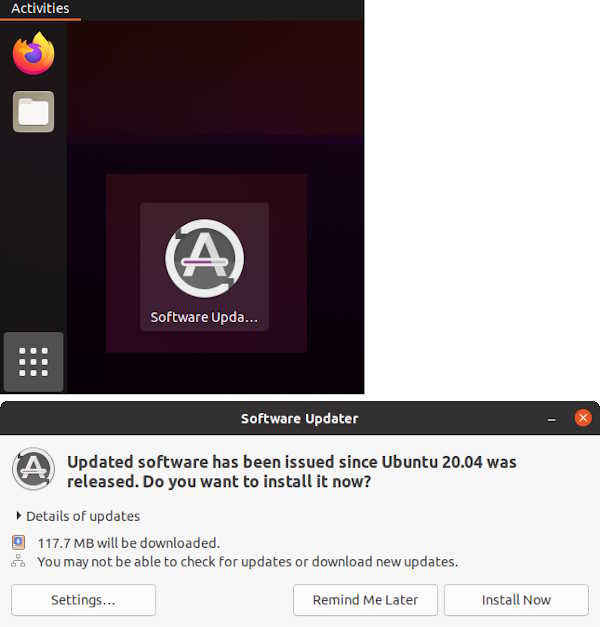 Ubuntu Software Updater