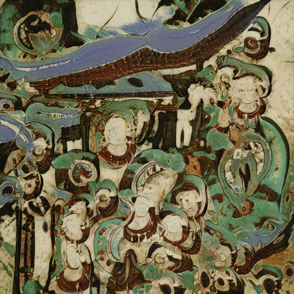 Generated Dunhuang Mural