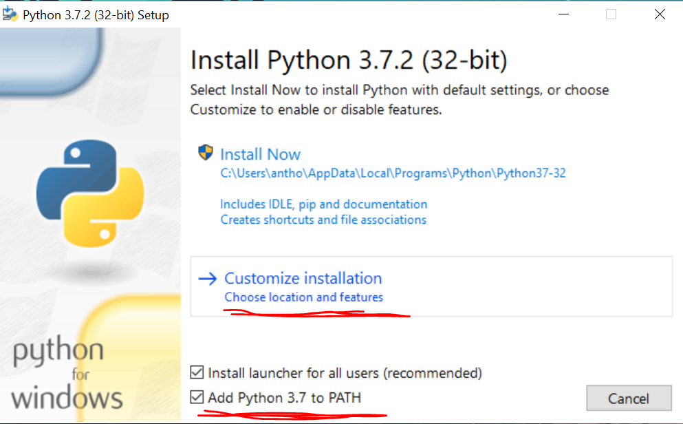 Install Python