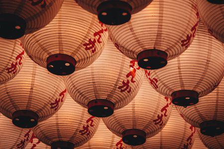 Hanging lanterns