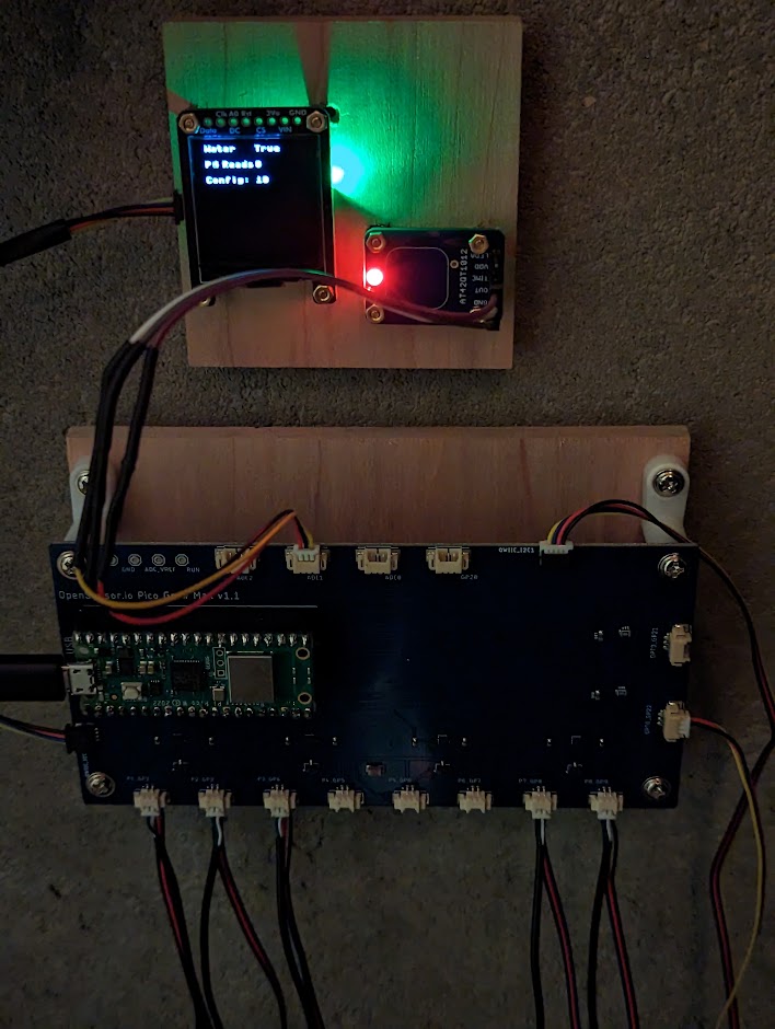 Growmax Board install with screen and i2c CO2 sensor