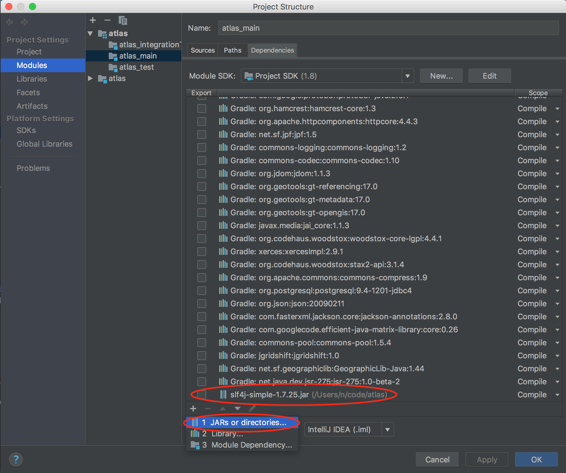 slf4j in Intellij