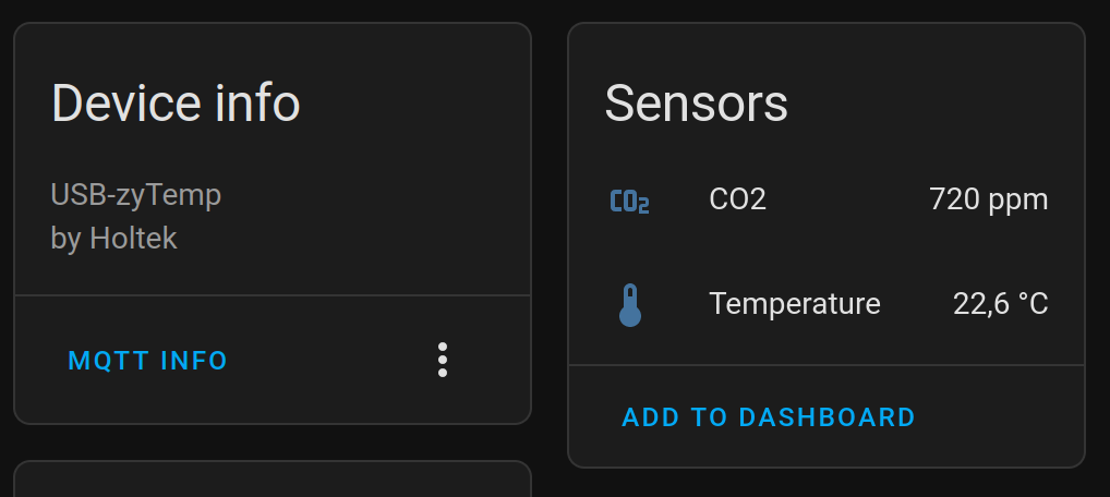 HomeAssistant screenshot