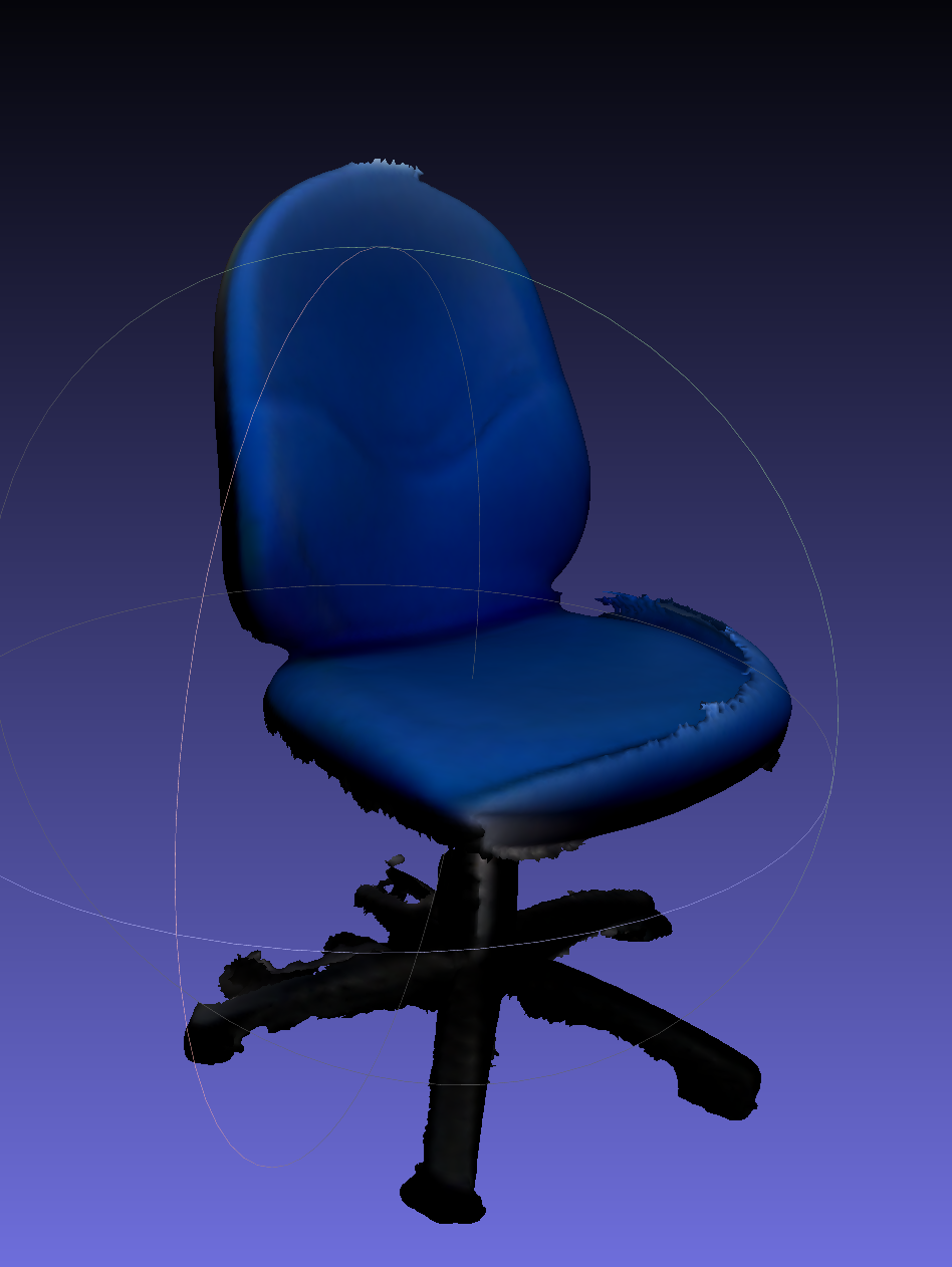 3D model of a chair