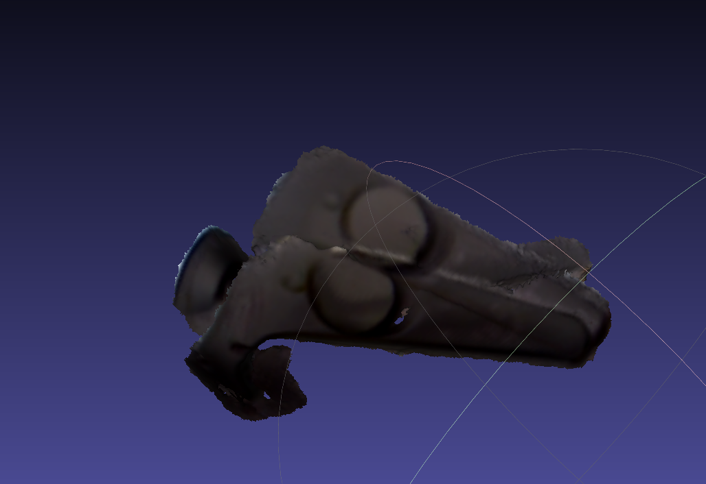 3D model of a scanned Vive Controller