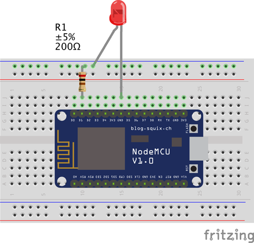 led example board layout